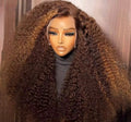 Raw Vietnamese Curly Highlight Lace Front Wig – 4/27 Ombre